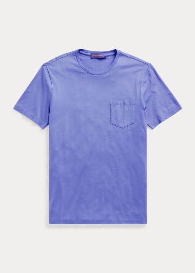 Men's Ralph Lauren Relaxed Fit Pocket T Shirts | 075192XYQ